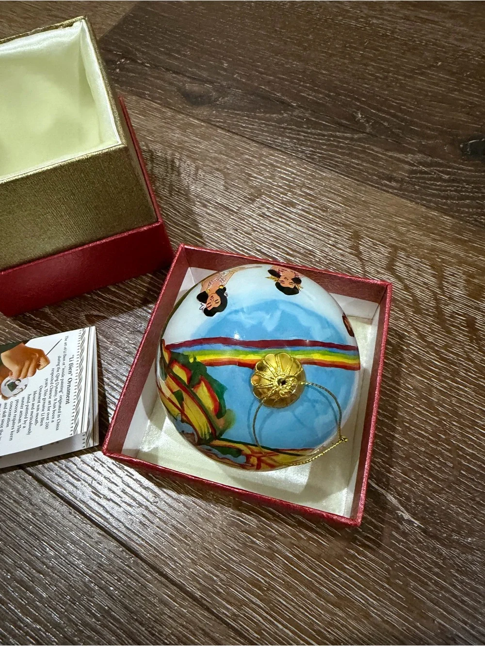 Pier 1 aloha Maui Christmas Ornament in Box